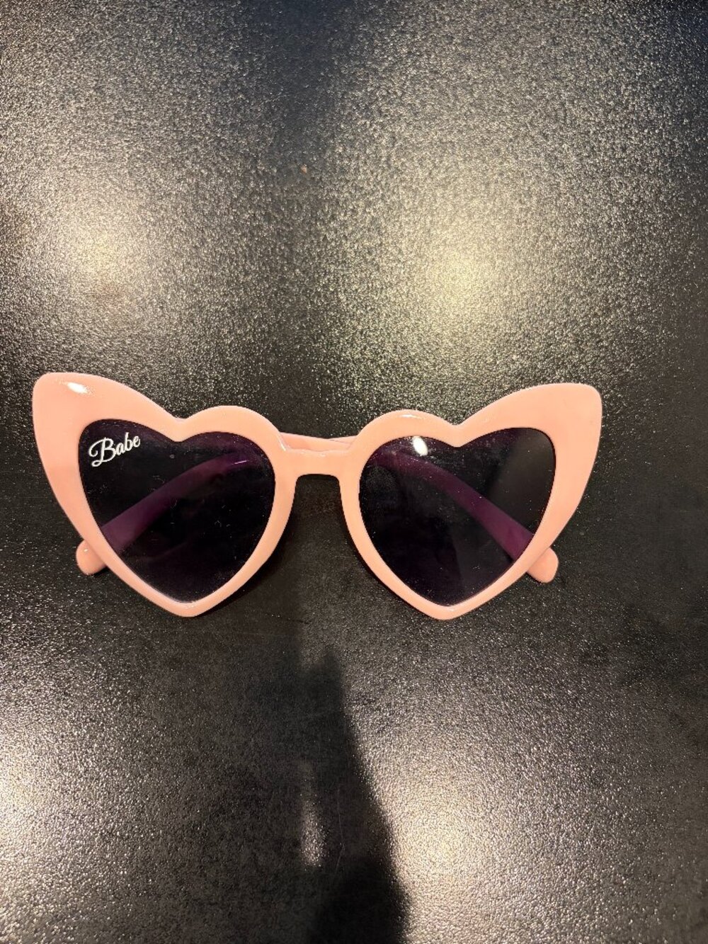 Pink Hearts Babe Bridal Shower Bachelorette Party Sunglasses